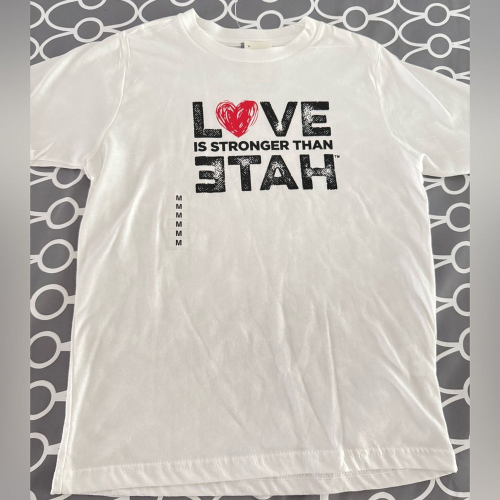 NWT 911 Memorial Kids White Graphic Tee
